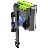 Forever Speed External Filter for Aquarium with UVC 4 in 1 Adjustable Flow Hanging Filter 450L/h Waterfall Filter for 10-100L
