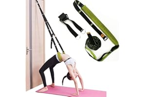 SEANPEM Dance Lower Waist Training, Back Bend Assist Trainer-to Improve Back and Waist Flexibility, Flexibility Stretching Leg Stretcher Strap for Yoga, Ballet, Dancing, Gymnastics Cheerleading
