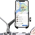 SKYCELL Universal Mobile Holder for Scooty, Bike Mobile Stand Holder Metal Body