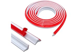 JReHuiG Elastyczne listwy sufitowe, samoprzylepne, trójkątne TPE, białe, listwy sufitowe, samoprzylepne, do krawędzi sufitu, ścian, krawędzi szafy, dekoracji narożnych, blatów, 8 m