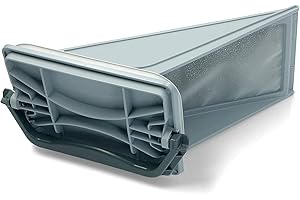 eRicambi, HX Filter komplett Whirlpool, Bauknecht, Ignis, Dryer Wärmetauscher 481010345281 Original, maximale Effizienz für die Filterung von Fusseln.