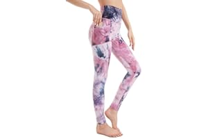 AMYTIS LINGERIE AMYTIS Gym Leggings for Women UK Stretch Soft Yoga Pants for Women Tummy Control Workout Sports Leggings with Pockets