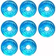 SzBlaZe 83A PU Wear Resist Inline Skate Wheels Without Bearings (Pack of 8) for Skate and Sliding Roller ice Hockey Size 70mm 68mm 64mm