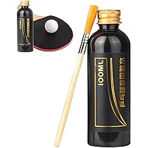 Colla Per Racchette Ping Pong 100ml - Gomma Per Incollaggio, Con Pennello, Per Appassionati - Foto 9