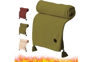 ‎APODESS Heizdecke mit Akku, 2025 Neu Elektrische Heizdecke Tragbare Beheizbare Wärmedecke Elektrisch mit 3 Heizstufen für Zuhause, Reisen und Camping (Grün, ohne Powerbank)