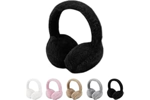 COSIESNEST Winter Fluffy Ear Muffs Plush Soft Women's Earmuffs Windproof Outdoor Ear Warmers Fit Skiing Running Ears Covers Protector for Women Men Kids