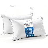 Dafinner 3 chambers pillow 50 &times; 75cm-2 pcs, 90% down outer chambers. | Mix feather int. |Oeko-TEX Downpass | Medium Support |
