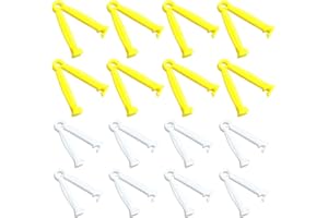 MABAHON 16 Pcs whelping kit whelping kits for puppies puppy whelping kit disposable Umbilical Cord Clip puppy umbilical cord clamps for Small Animal Kitten Puppies Lamb Piglet Delivery (16 PCS)