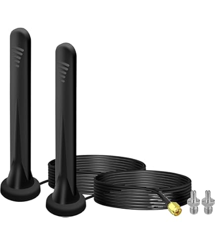 4G LTE 6dBi 磁気ベース MIMO TS9 アンテナ Bingfu 4G LTE Antenna 6dBi Magnetic Base MIMO TS9 Antenna Compatible w