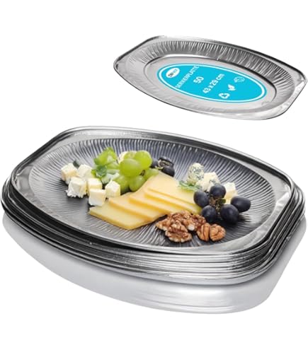 Alu Servierplatte V350G Servierplatte Perfekte Aluschalen
