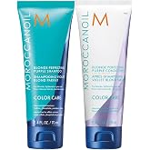 Moroccanoil Paquete de champ&uacute; y acondicionador violeta perfeccionador del rubio