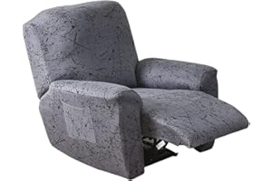 CHNSHOME Copri poltrona elettrica copripoltrona reclinabile Coprisedia reclinabile copripoltrona Reclinabile Relax Elasticizzato Stampata