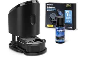 YINKEVIBE Reusable Cleaning Cartridges Fit for Braun Clean & Renew Refill Cartridge CCR, Replacement Shaver Cleaning Fluid with Gentle Hygienic Protection for Clean & Charge Cleaning Station (7 Month Supply)