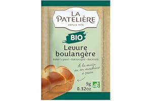 LA PATELIERE Levure Boulangère Bio 3 Sachets de 9g