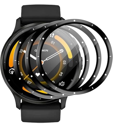 Pack De 4 Protectores De Pantalla Para Garmin Venu 3s / Venu 4 (41mm) - Película De TPU Ultrafina (0.12 Mm), Antiarañazos, Antihuellas Y Con Tecnología Autoregenerante