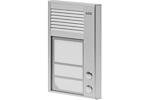 Auerswald TFS-Dialog 202,Türsprechstelle 2Taster Für A/B aluminium