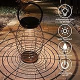 Luces Decorativas Solares - No solo puede decorar su jardín, patio, patios en la noche, sino también como un paisaje de su jardín durante el día. Serán un regalo de bienvenida para Navidad, cumpleaños o para celebrar un nuevo hogar.