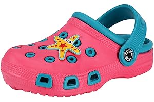 De feuilles Kinder Clog Pantoletten Crocband Schuhe Sandale Badeschuhe rutschfeste Latschen Slippers mit Cartoon Raupe Sommer Strandschuhe Schmetterling Clogs Pantoletten
