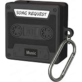 Rongep [Retro-Cassette] Samsung Galaxy Buds 4 Pro/Buds 4 i&ccedil;in Kılıf 80'ler/90'lar Temalı Galaxy Buds4 Kulaklık Kılıfı Tam Kor