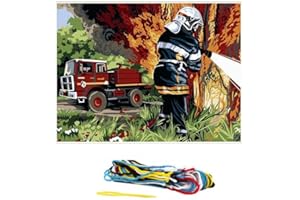 DISTRIFIL Kit Canevas Pompier - 26