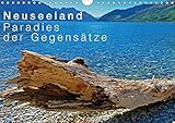 Neuseeland - Paradies der Gegensätze (Wandkalender 2018 DIN A4 quer): Eine Reise durch paradiesische Landschaften der zwei Inseln Aotearoas - dem Land ... [Kalender] [Apr 01, 2017] Schaefer, Nico by 