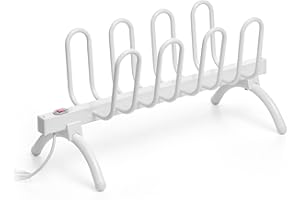 ‎INNOVAGOODS InnovaGoods® Suszarka elektryczna na buty 200 W, suszarka na buty i buty 360º, przenośny grzejnik z timerem, 4 wymienne uchwyty.