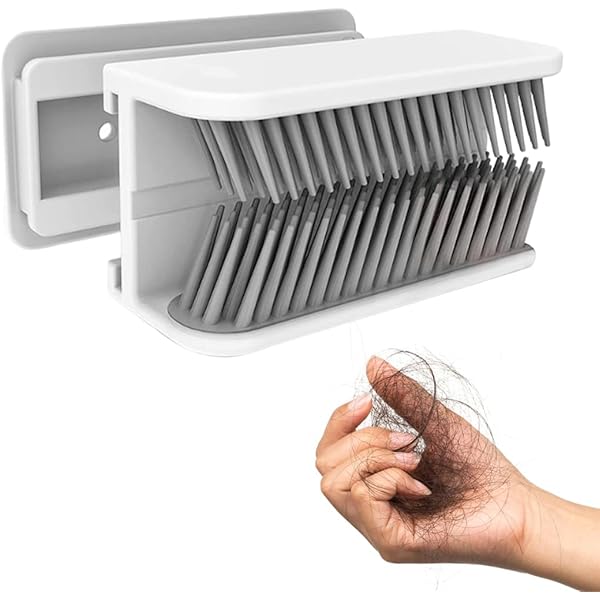 Raccogli Capelli Per Doccia | In Silicone | Adesivo O A Vite | Previene Intasamenti - Foto 6