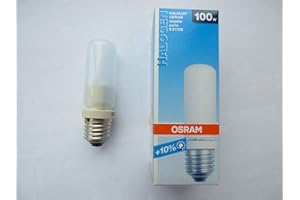 Osram Halolux Ceram - Bombilla halógena (E27, 100 W), color mate