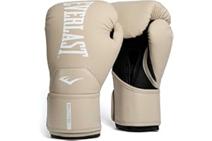 ‎EVERLAST Everlast Elite 2 Boxhandschuhe, für Sandsack, Pratzen & Sparring, Klettverschluss, ergonomischer Griffsteg, Split-Schaum – Original Everlast