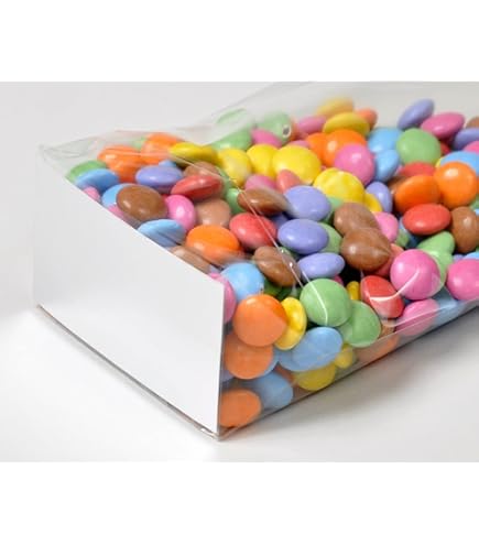 We Can Source It Ltd - Clear Cellophane Block Bottom Bags 4.5 - View #5