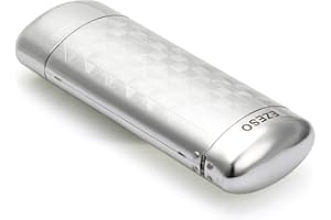 EZESO Hard Glasees - Fundas de protección compactas de metal para gafas