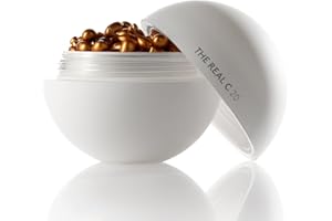 COCUNAT - The Real C - Tratamiento 60 Días - Sérum Vitamina C - 20% de Ácido Ascórbico - Reduce Arrugas y Manchas - Luminosidad y Elasticidad -Tratamiento 2 mes - 60 Perlas - El Packaging Puede Variar