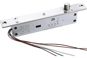 UHPPOTE NO Fail Secure DC12V Serrure de Gâche Electrique de la Porte Etroite avec la Fonction de Temporisation