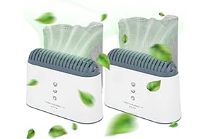 PILIPANE Dezodorant do lodówki (2 sztuki), worek oczyszczający powietrze z węglem aktywnym, eliminator zapachów z lodówki, zamrażarki, lodówki i pudełka na lunch, torby z odświeżaczem zapachów