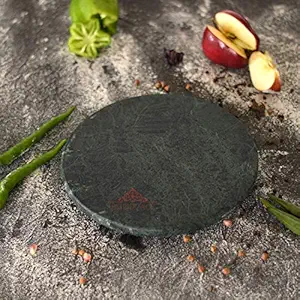 Renown Marble Super White Chakla Belan Set/Marble Rolling Pin Premium 9 Inch