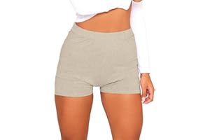 NetSetUK Womens Stretchy Plain Hot Pants Comfortable for Summer Gym Yoga Dance Casual Mini Shorts for Ladies