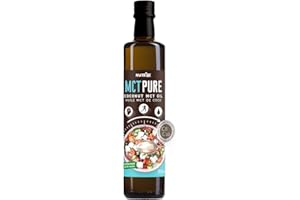 Nutribe MCT Pure C8 C10, huile MCT de noix de coco 500ml - Énergie, programme minceur, booster les cétones - Marque française