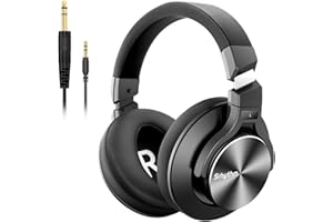 Srhythm HD75 przewodowe słuchawki nauszne DJ do studia/imprezy/gitary