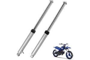 Wai Danie PW50 Fourche Avant Amortisseur de Moto Compatible avec Yamaha PW50 PW 50 PY 50 Y-Zinger 1981-2013 Paire de fourche Amortisseur moto
