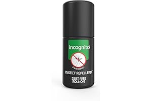 incognito Anti Mückenstich Stift 50 ml | Maximale Wirkung, vegan, ohne DEET | Schützt wirksam vor Moskitos und anderen stechenden Insekten | Anti-Insekten Roll-on für Erwachsene und Kinder