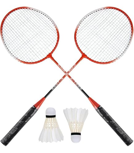 Flypower nusantara 2.3 even balanced badminton racket, Black: Buy