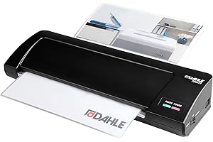 Dahle 70303 laminator (do A3, laminowanie na gorąco, czas nagrzewania 40 sek), kolor czarny