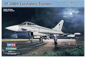 HOBBYBOSS Hobby Boss 80264 - Modellino di Caccia EF-2000A Eurofighter Typhoon in Scala 1:72