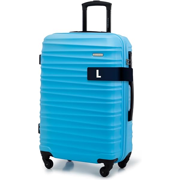R.Leone Valigia da 1 pezzo fino Set 3 Trolley Rigido grande, medio e bagaglio a mano 8 ruote in Polipropilene Ultra resistente lucchetto americano 8006 (Nero, S Bagaglio a mano R.Leone Valigia da 1 pezzo fino Set 3 Trolley Rigido grande, medio e bagaglio a mano 8 ruote in Polipropilene Ultra resistente lucchetto americano 8006 (Nero, S Bagaglio a mano