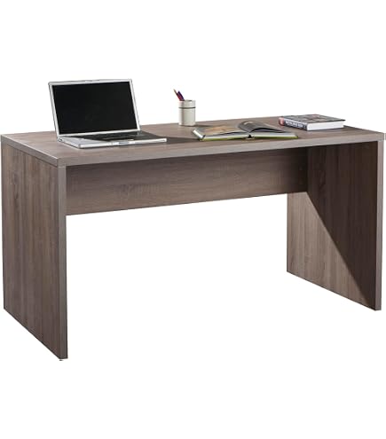 TIME Scrivania Per Ufficio O Casa Bianca - Larghezza 160 Cm, Profondità 65 Cm, Altezza 74 Cm - Produzione Italiana