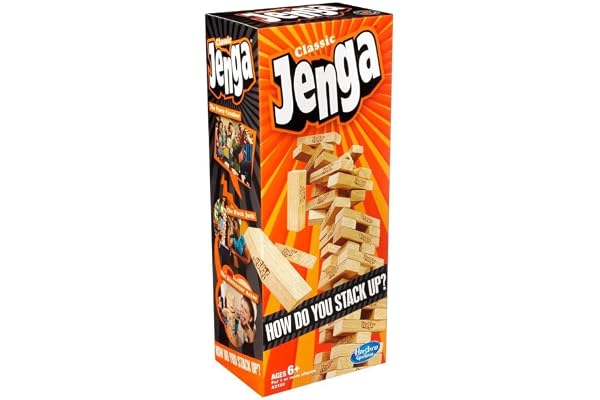 Hasbro - A2120E241 - Jenga - Jeu d'adresse en Bois