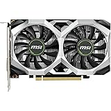 MSI - GeForce GTX 1650 D6 VENTUS XS OC Tarjeta Gráfica (4 GB DDR 6, 896 núcleos, 1620 MHz, DVI, DisplayPort, HDMI, PCI Expres