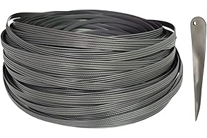 Feyart Kit de reparación para muebles de jardín de ratán y silla de mesa, color gris