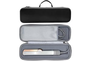 Taoricen Borsa protettiva Compatibile con Dyson Airstrait HT01 Piastra per capelli, PU Impermeabile Custodia per il trasporto