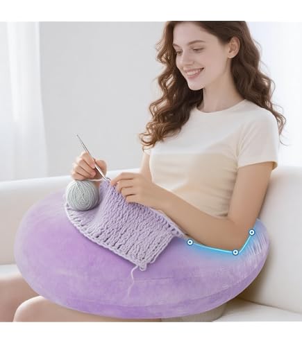 Lesekissen Twin Rose – Bequemes Buchkissen Mit Polyester-Füllung Fürs Wohnzimmer & Schlafzimmer | Made In Germany